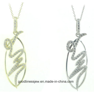 New Design and 2015 Wholesale Cheap Gold Plating Silver Pendant Fashion Jewelry It1sp012